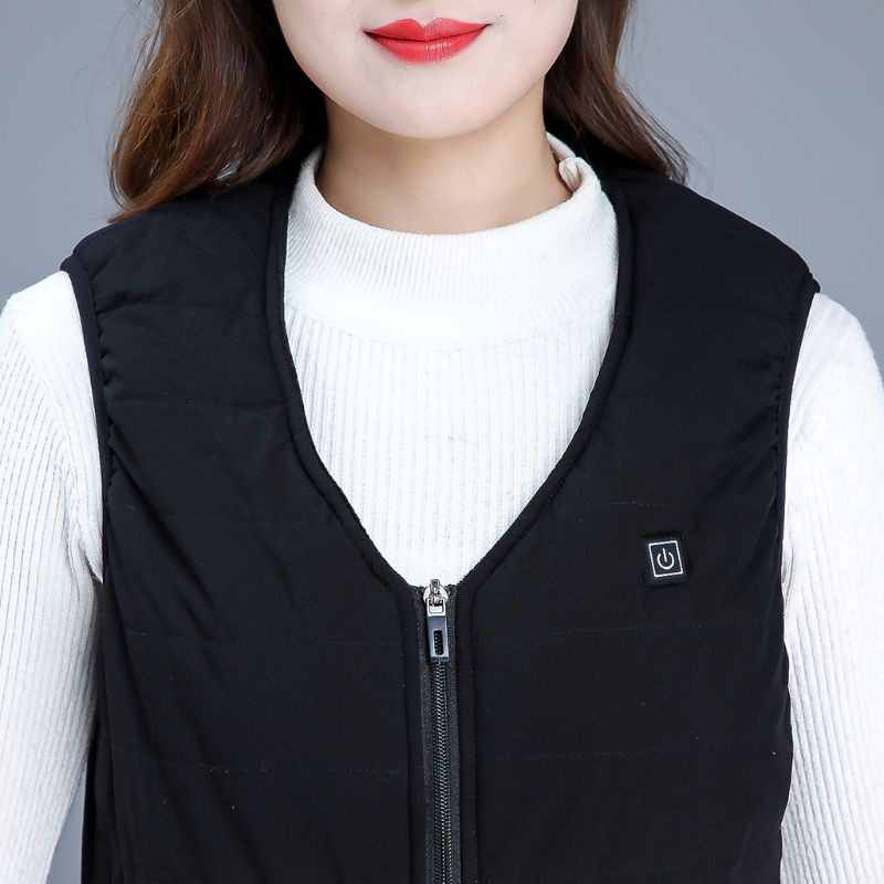 Xiangbao Áo Ghi Lê Sưởi Ấm Bằng Điện Không Tay Dành Cho Nam Nữ