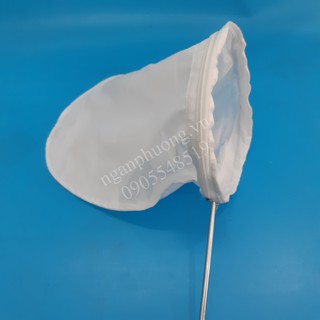 Vợt lọc trà đường kính 20cm, cán bằng inox