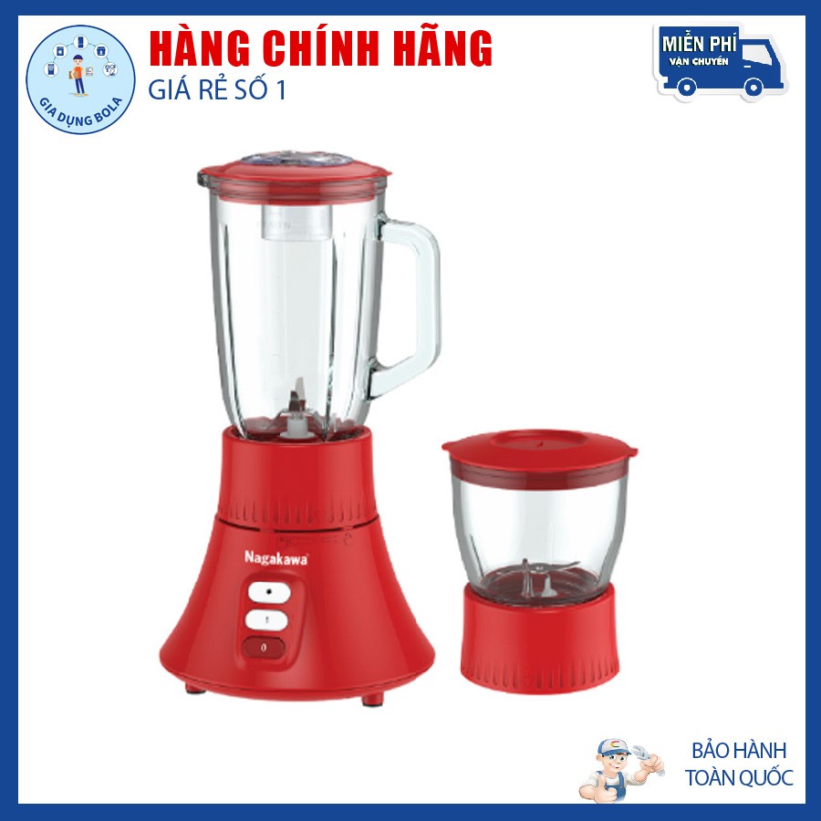 Máy Xay Sinh Tố Nagakawa NAG0801 (350W - 1.25 Lít) - Hàng Chính Hãng