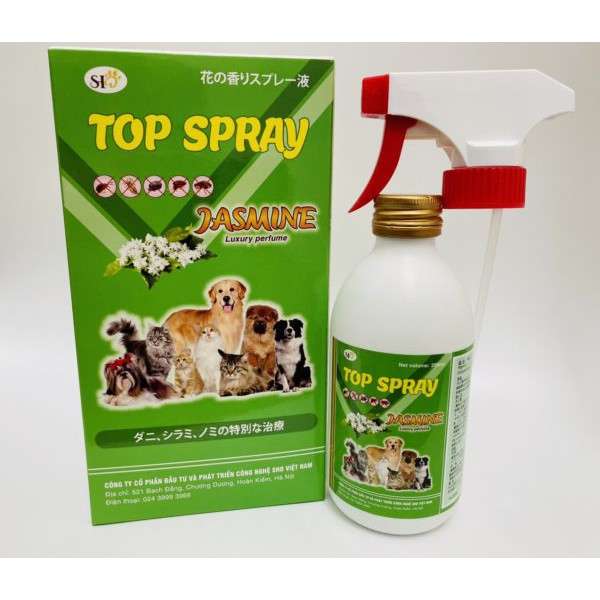 Bình PHUN XỊT XỬ LÝ VE,RẬN,BỌ CHÉT SHD TOP SPRAY 200ml