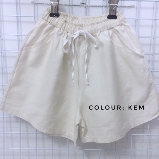 Combo 5 quần short vải đũi thời trang