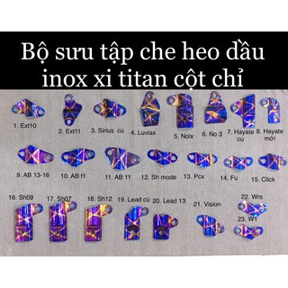 Che heo dầu inox titan cột chỉ nhiều loại xe - Thương hiệu Universe