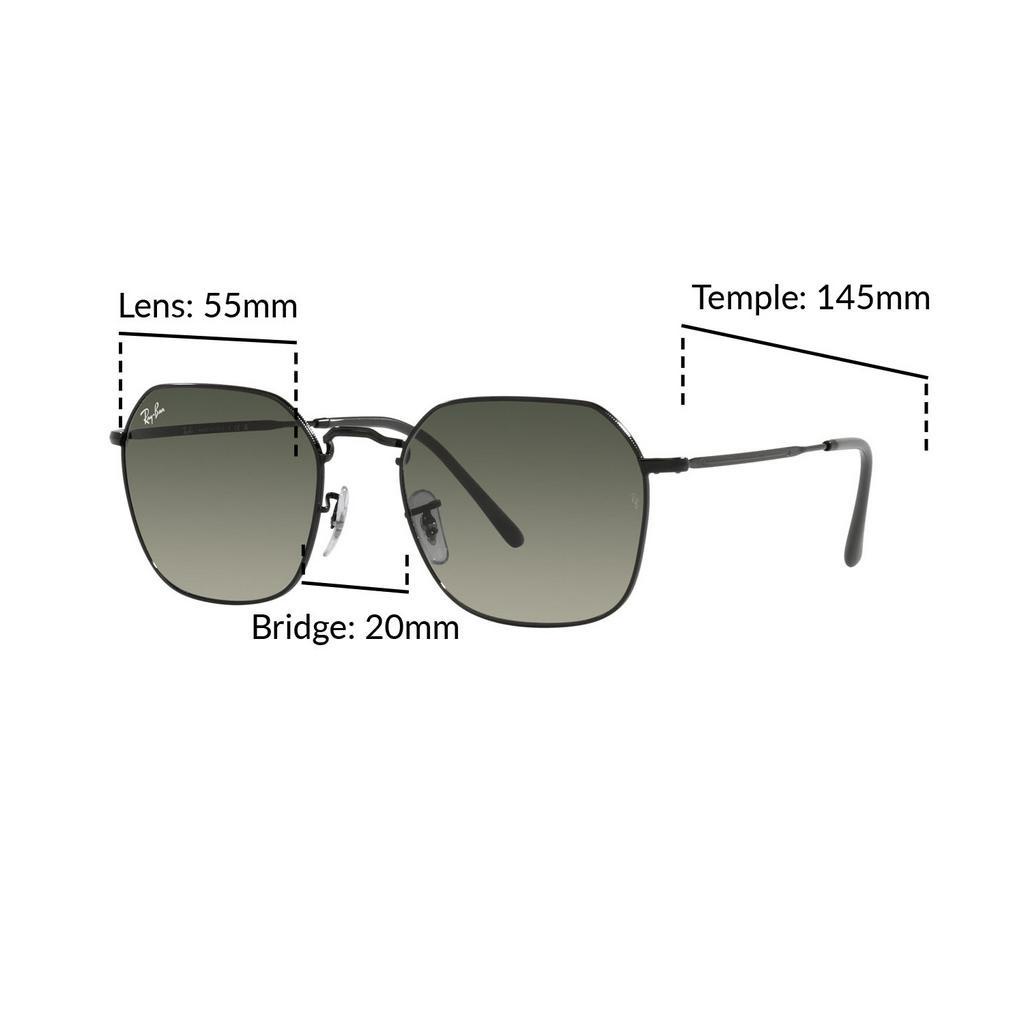 Mắt kính RAY-BAN JIM - RB3694 002/71 Size 55 - Kính mát