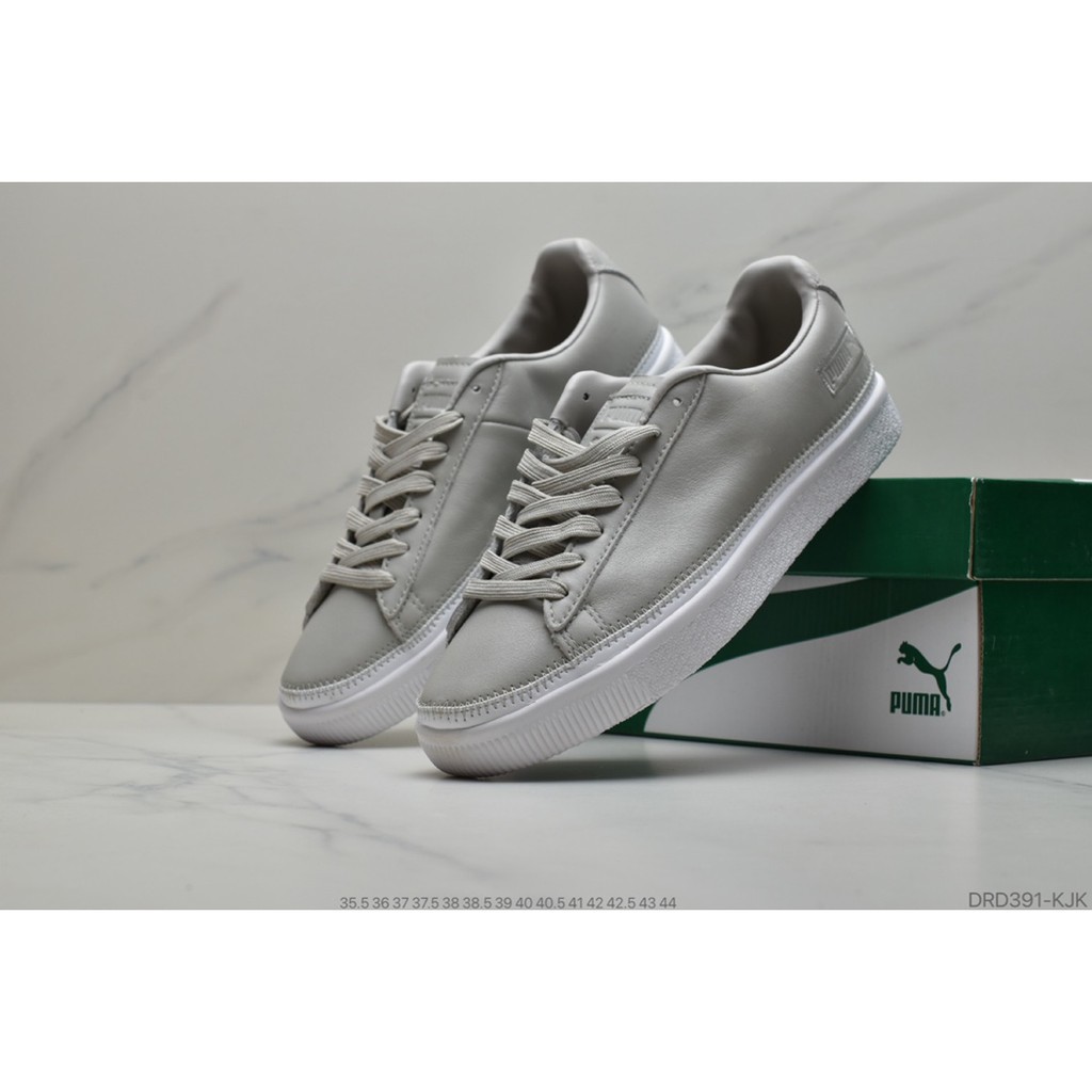 Genuine Puma Basket Stitched 2019 Men Women Unisex Sports Shoes Shoes Low Tops DRD391-KJK 0416