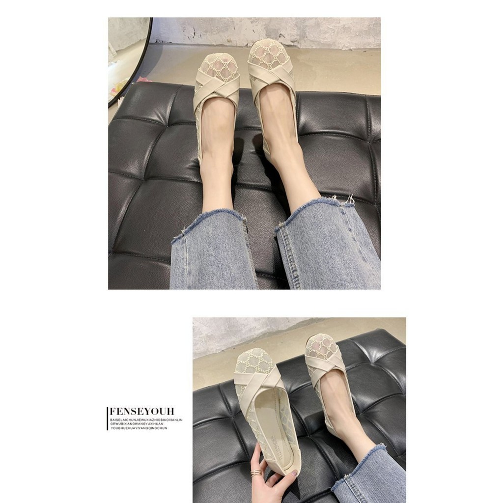 Giày Búp Bê Mũi Vuông Thoáng Khí Thời Trang 2021 Cho Nữ | BigBuy360 - bigbuy360.vn