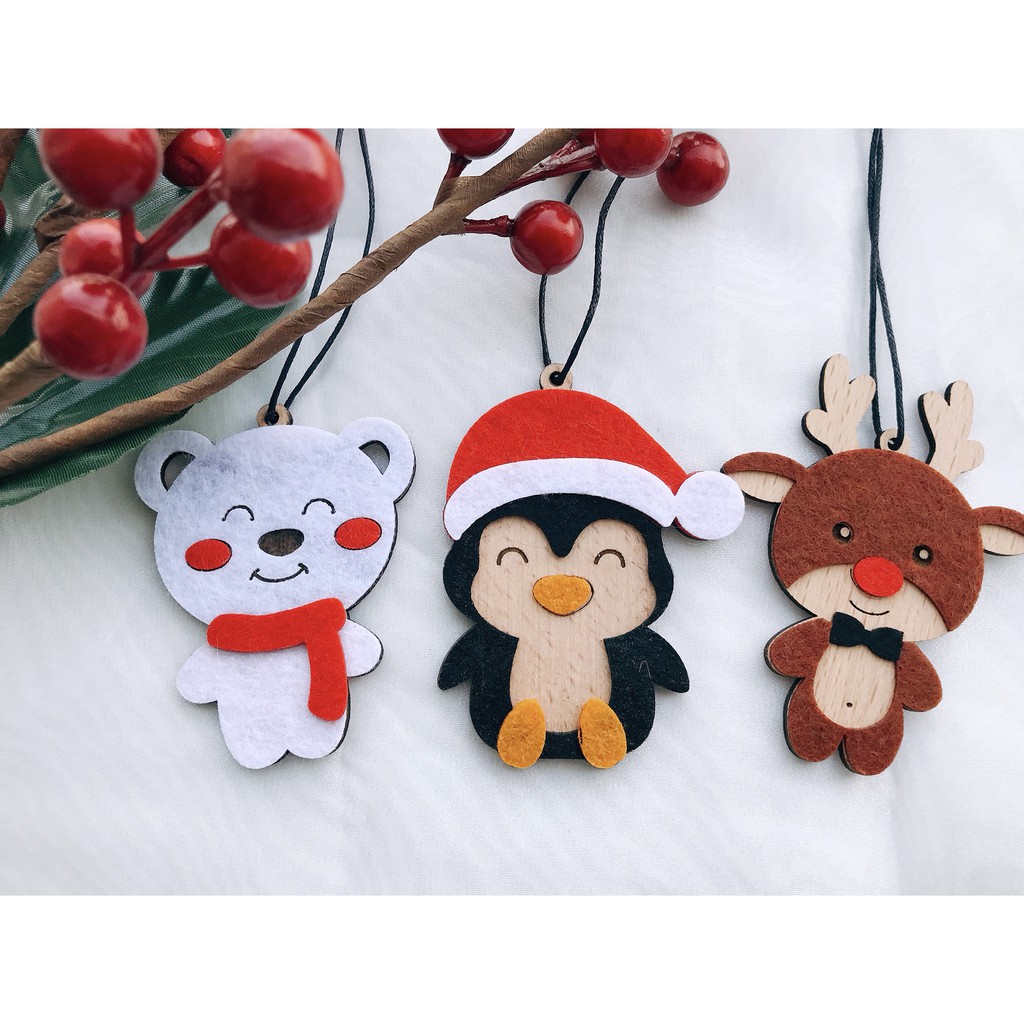Combo 10 icon trang trí Noel siêu đáng yêu