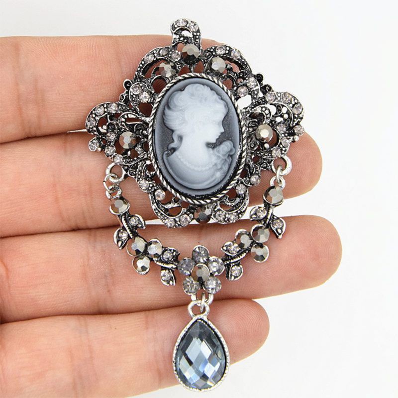 Ghim Cài Áo Phong Cách Victorian Cổ Điển Thời Trang Cho Nữ