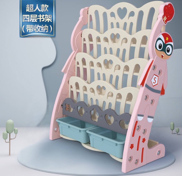 Kệ sách trẻ em siêu nhân