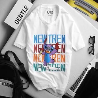 Áo thun nam tay ngắn UNI NEW TREN màu TRẮNG - Thời Trang Trẻ Trung