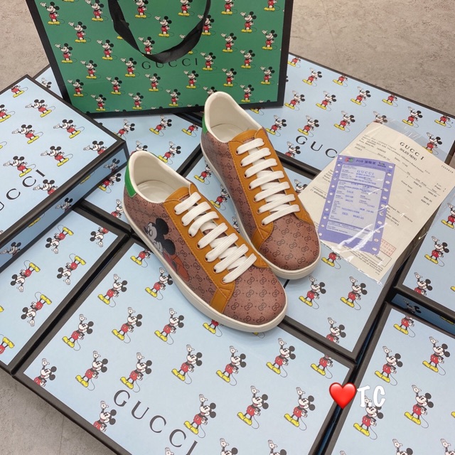 Giày thể thao G u c c i mickey fullbox