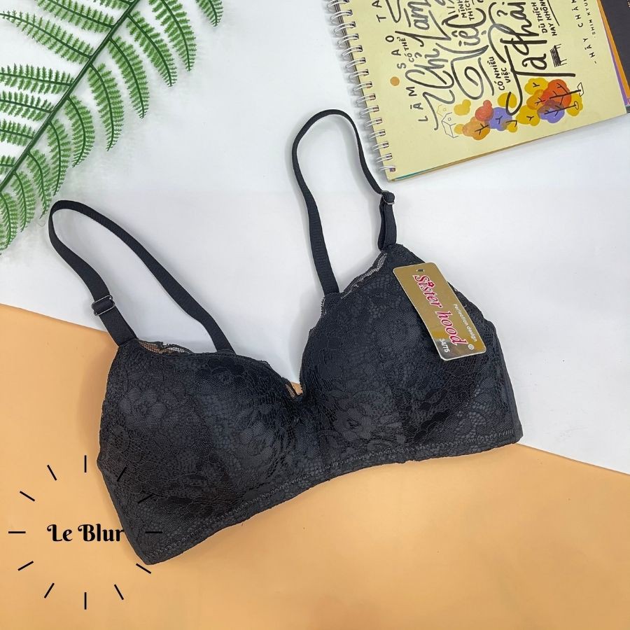 Áo ngực nữ ren, không gọng, áo lót mút nhẹ nâng, bản chip lớn cao cấp Thái Lan Sister Hood 7306, Leblur | BigBuy360 - bigbuy360.vn