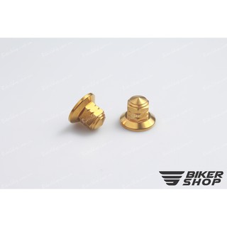 Tán bầu 10 ly xi vàng cnc
