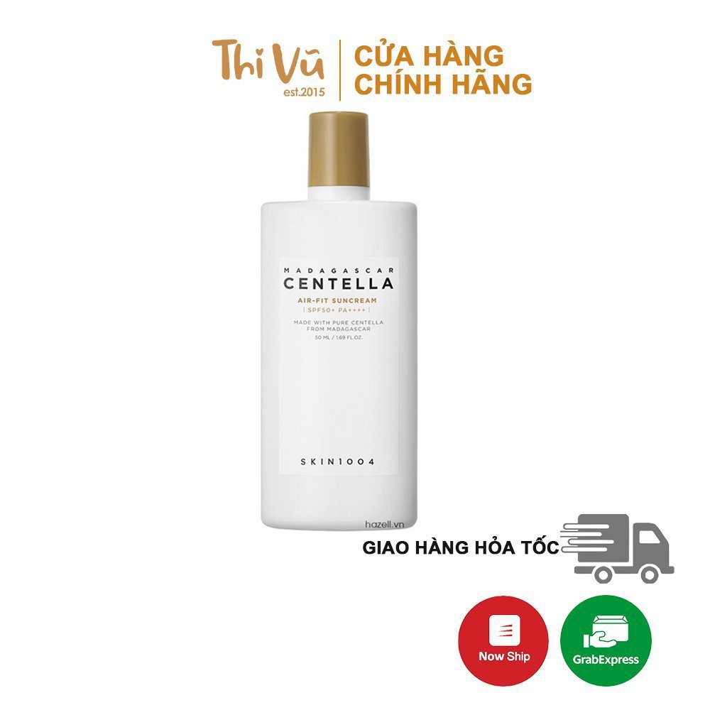 Kem chống nắng rau má cho da nhạy cảm Skin1004 Madagascar Centella 50ml - Thi Vũ