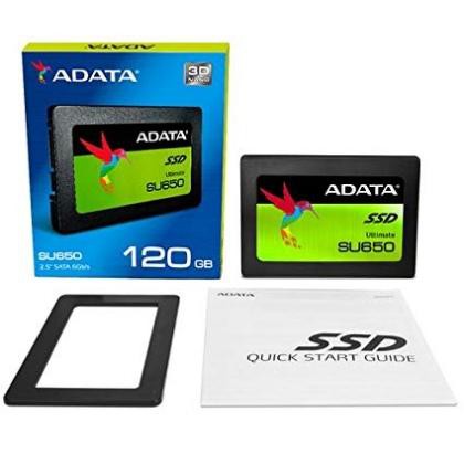 [Mã ELMS5 giảm 7% đơn 300K] Ổ Cứng SSD 120G Adata SU650 (ASU650) -