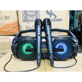 Loa bluetooth hát karaoke 2 micro song ca