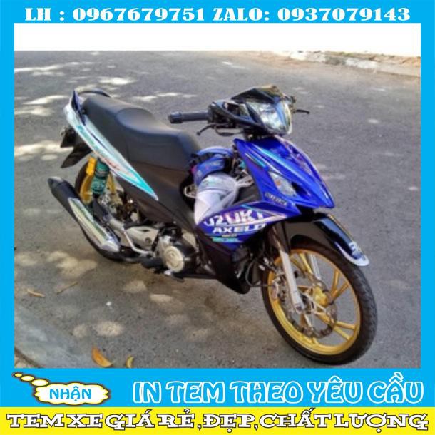 Tem rời Axelo trắng xanh ngọc