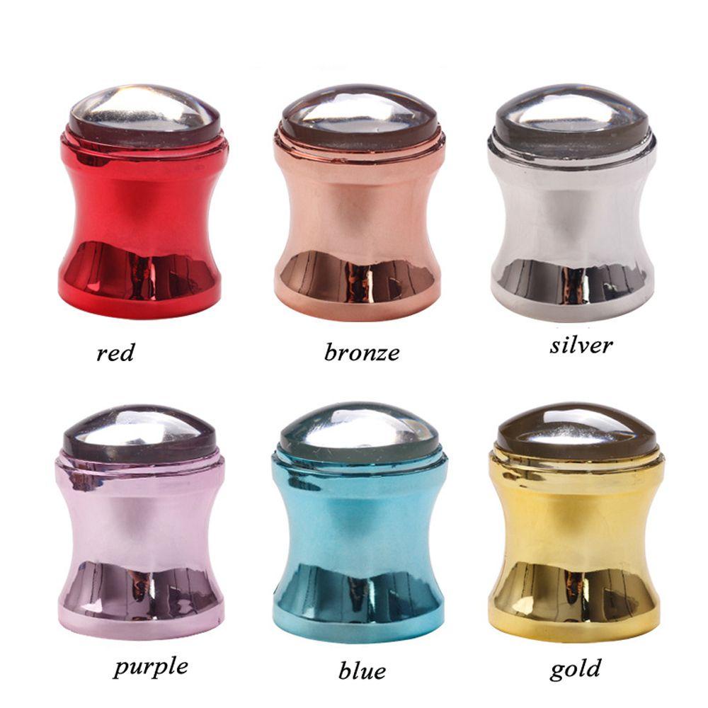 Set 3 Con Dấu Silicone Trong Suốt In Móng Nghệ Thuật