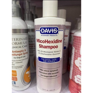  Sữa tắm tr.i nấm,viêm da cho CHÓ MÈO - Davis Micohexidine Shampoo 