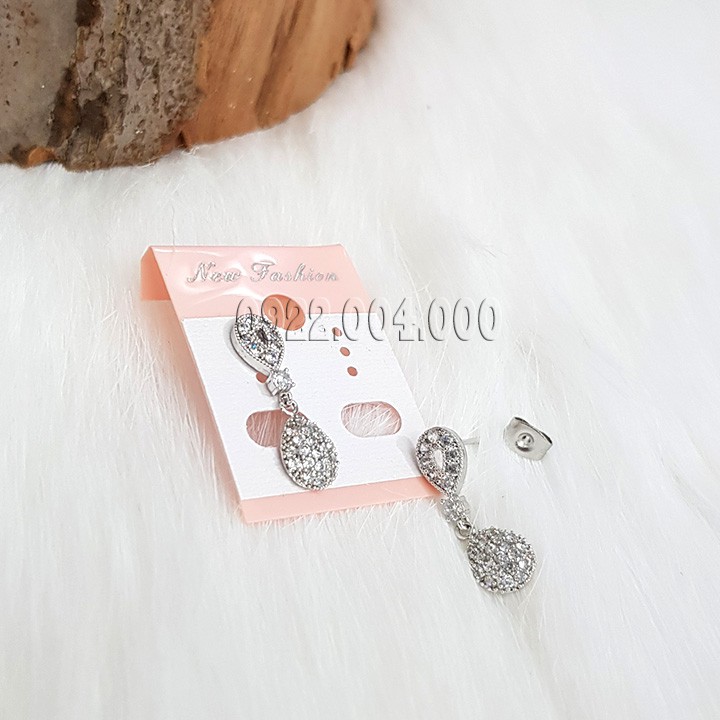 Bông tai đính nhiều đá BZ1078