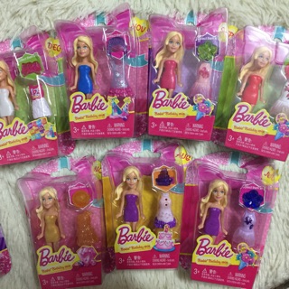 Búp bê barbie tí hon 12cm