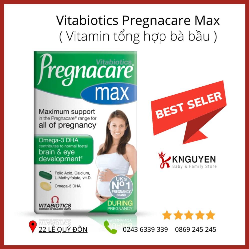 Vitamin tổng hợp Pregnacare Max 84 viên UK (Bầu Anh) [Hàng có sẵn]