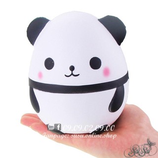 Squishy panda trứng