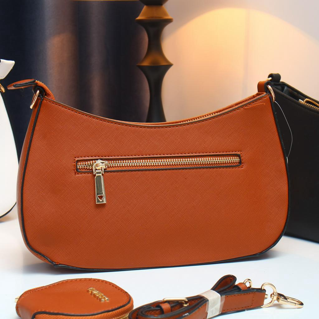 túi kẹp nách guess size 29x16cm nâu