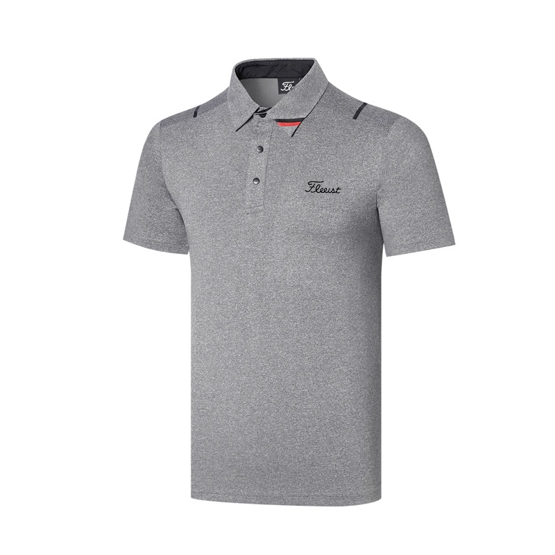 Áo Thun Polo Ngắn Tay Thoáng Khí Mau Khô Dùng Khi Chơi golf Thể Thao Ngoài Trời Cho Nam