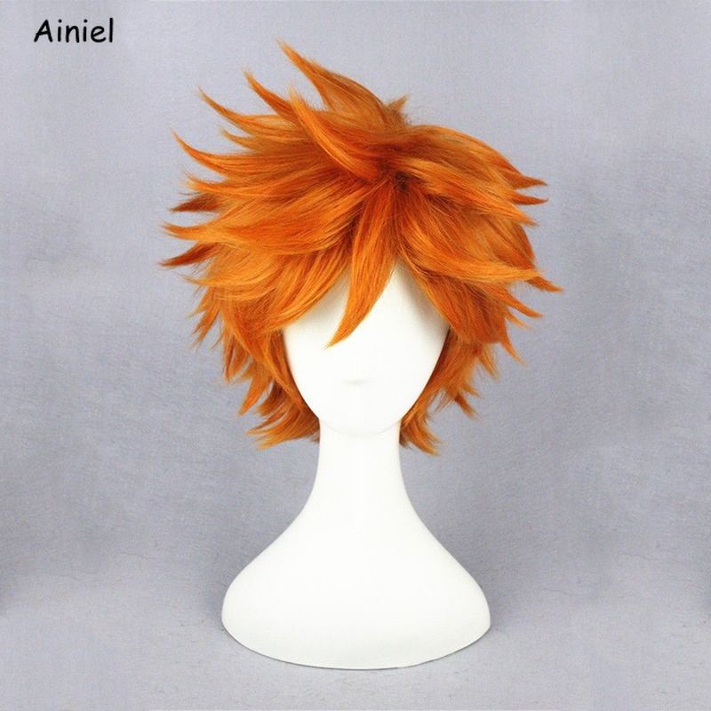Wig/tóc giả cosplay Hinata Shouyou - Haikyuu!! Màu cam