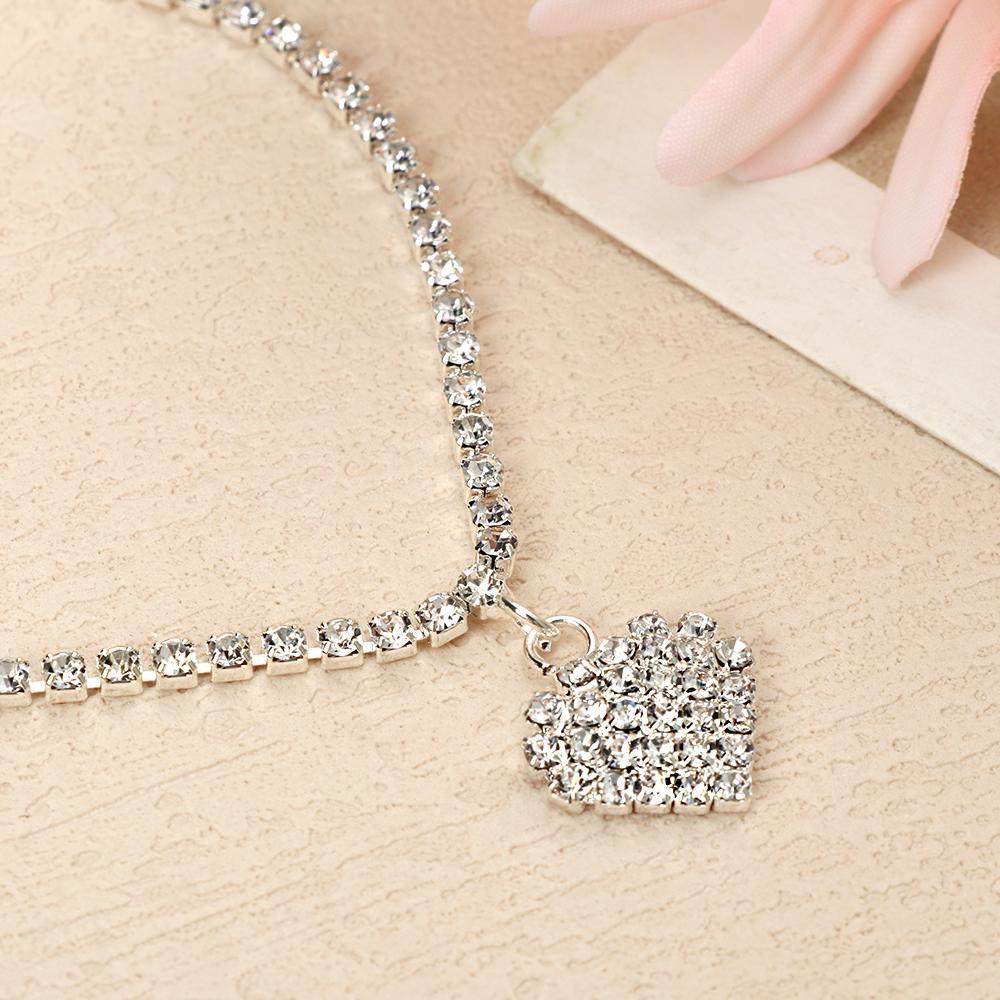 BSUNS Lắc Chân Mạ Bạc Sang Trọng