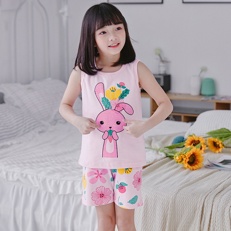 Bộ thun bé gái set thun 3 lỗ cho bé 100% coton BT22 size 90-140 6-30 kg thời trang trẻ em hàng quảng châu