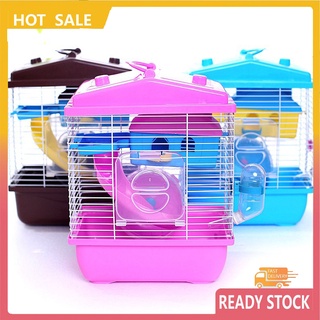 LỒNG HAMSTER MÁI CHÓP 24 X 17 X 30