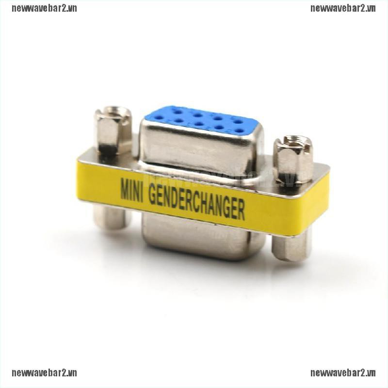 Bộ Chuyển Đổi 2 Rs-232 Db9 9-Pin Female Sang Female F / F