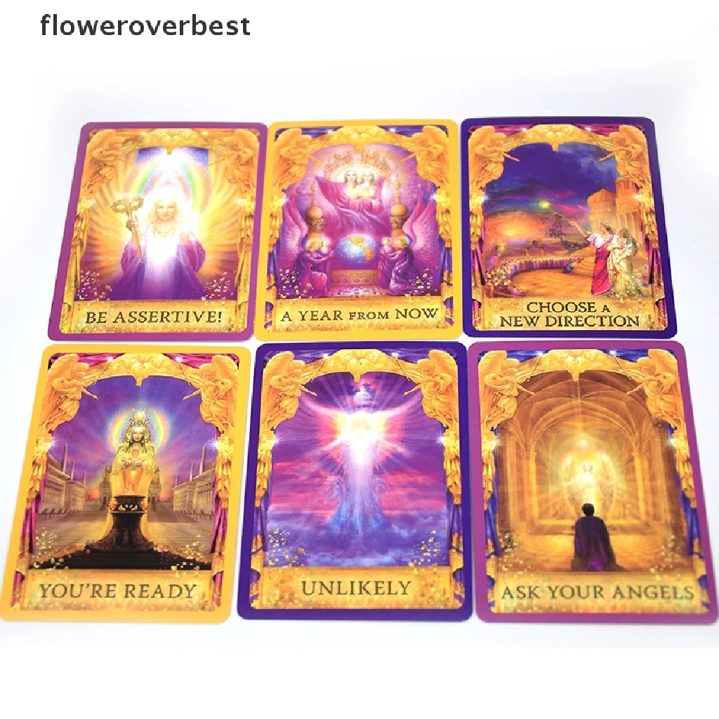 Thẻ bài Tarot Lời hồi đáp của thiên thần bản tiếng Anh trò chơi board game