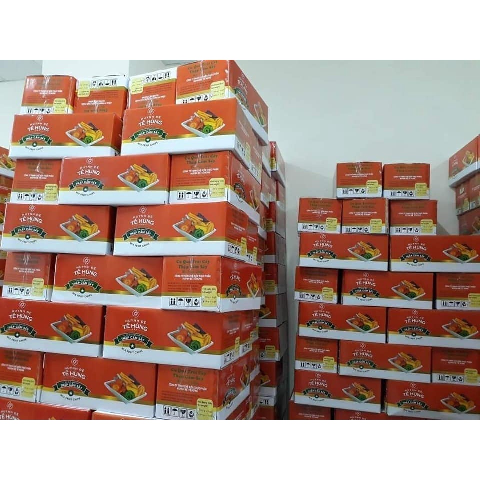 Sỉ 500g/1000g/2000g  Chuối sấy khô Tề Hùng chính hãng
