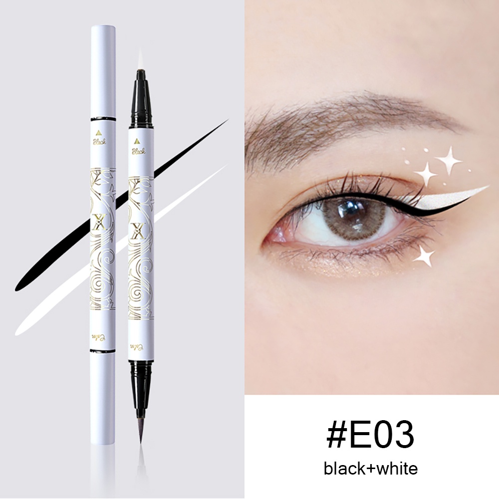 GRACEDO VIOLET FAIRY 2 đầu kẽ phấn eyeliner măt bút kẻ mắt đầu trang điểm tự nhiên nhanh khô lâu trôi và chống thấm kẻ mắt nước lâu trôi