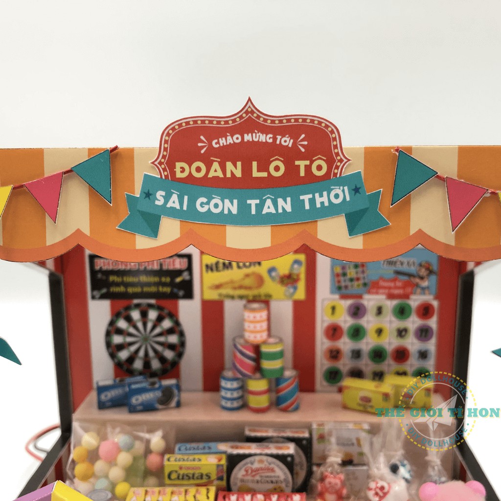 MÔ HÌNH SÀI GÒN THU NHỎ - LÔ TÔ TÂN THỜI - CN01