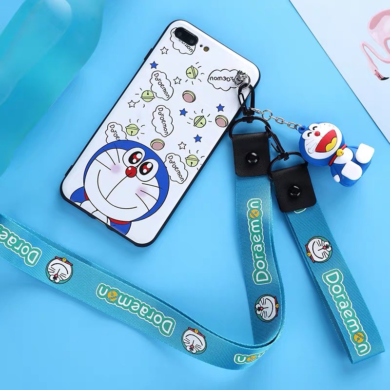 Ốp Lưng In Hình Doraemon Có Dây Đeo Xinh Xắn Cho Redmi Note 5 Redmi 7 Redmi 6 Note 7 | BigBuy360 - bigbuy360.vn