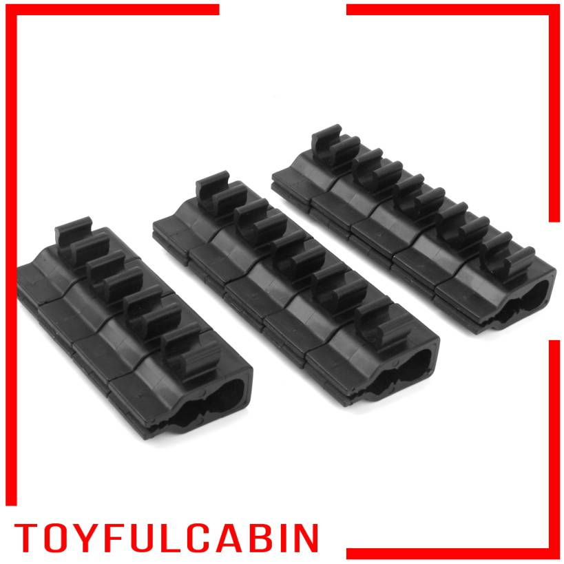 Bộ 14 Kẹp Giữ Gậy Đánh Golf Bằng Sắt Màu Đen Tiện Dụng