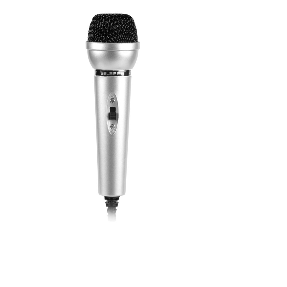 Microphone Salar M9, màu Bạc