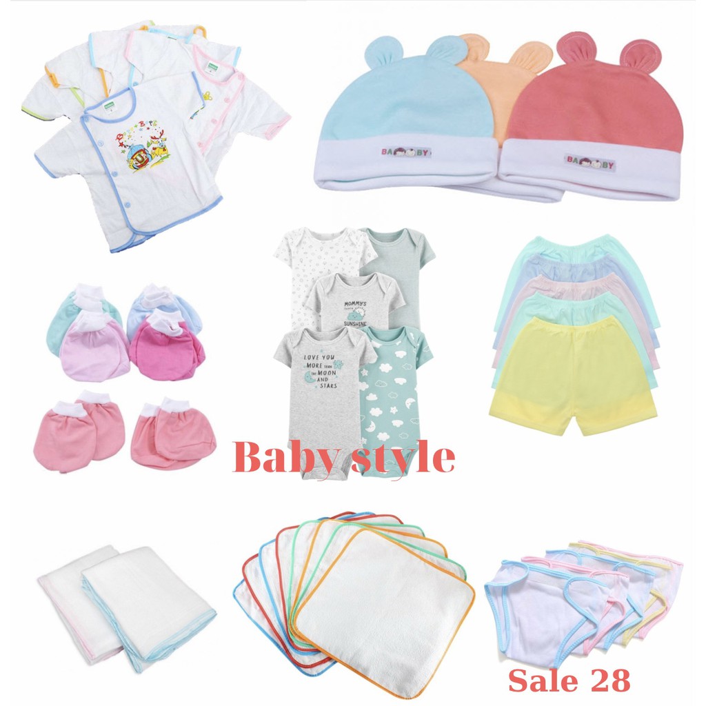 Set 39 món sơ sinh cho bé
