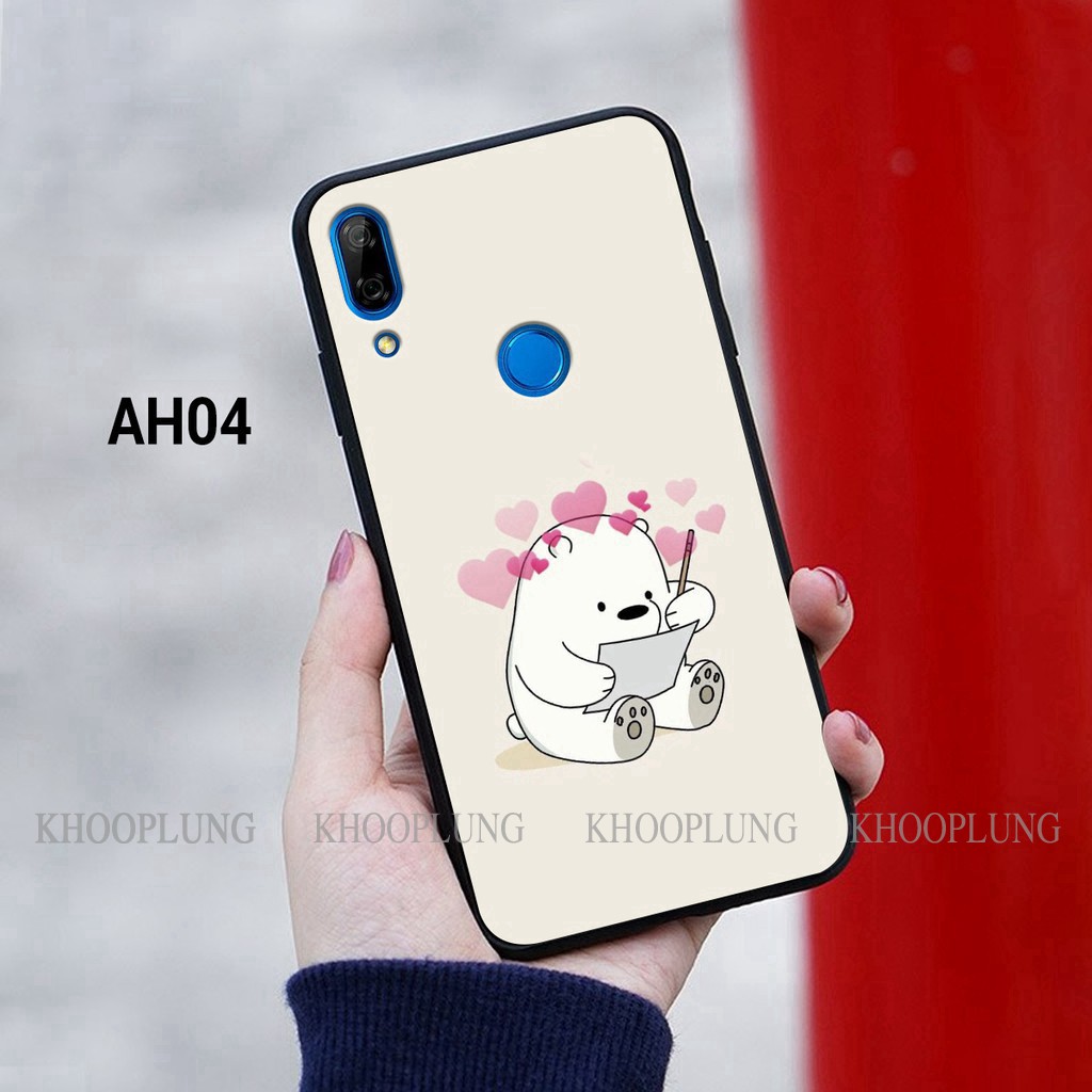 [SALE] Ốp lưng Huawei Nova 3i - Nova 3e in hình gấu We bare bears siêu dễ thương