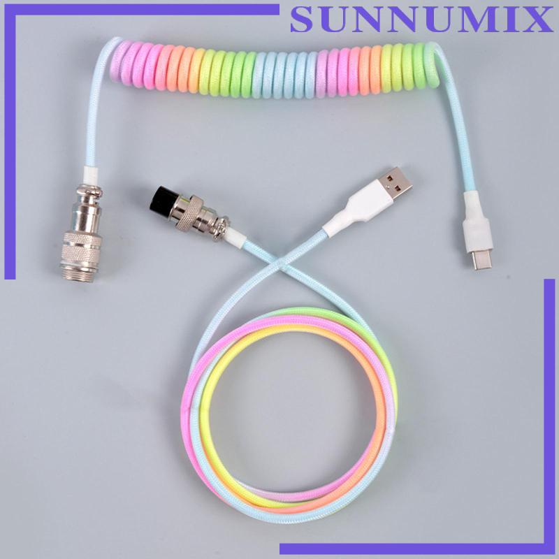 Dây Cáp Sạc USB Type C Sang USB Cho Bàn Phím Cơ