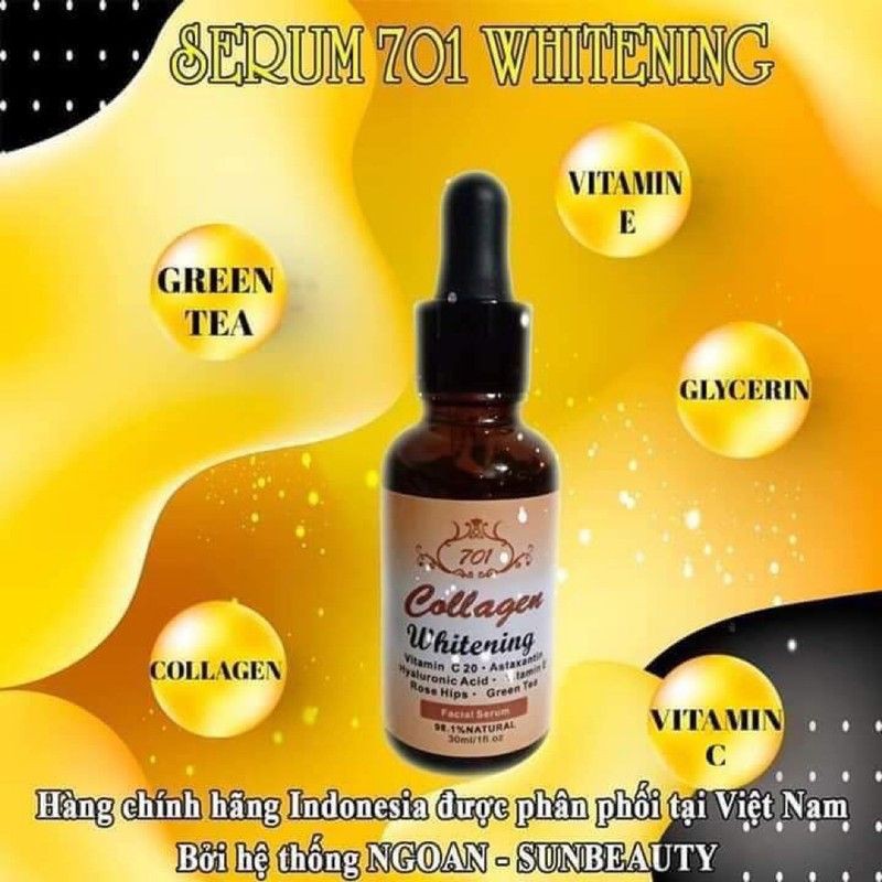 SERUM COLLAGEN WHITENING VIT E 701