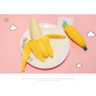 Gudetama chuối bóc vỏ mochi đồ chơi hanhshop21