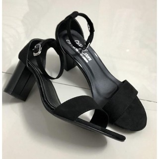 Giày cao gót 5cm 7cm quai ngang bít gót (có ảnh thật)