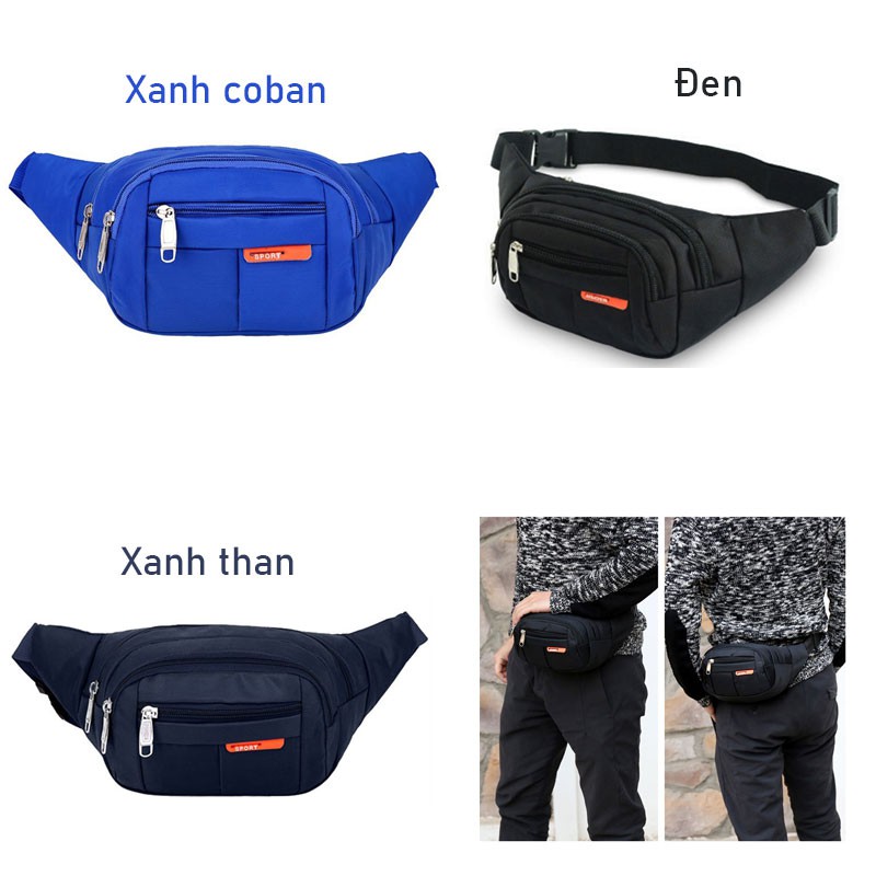 Túi Đeo Hông Thời Trang Nam Nữ Cá Tính Túi Bao Tử Vải Dù Cao Cấp Đeo Chéo Nam Nữ Nhỏ Gọn Tiện Dụng TU17 | BigBuy360 - bigbuy360.vn