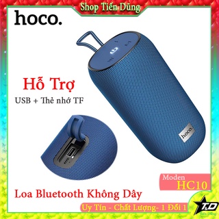 Mua  Mã ELHACE giảm 4% đơn 300K  loa Bluetooth Hoco HC10 Hỗ Trợ Thẻ Nhớ TF Đài FM Công Xuất 5W