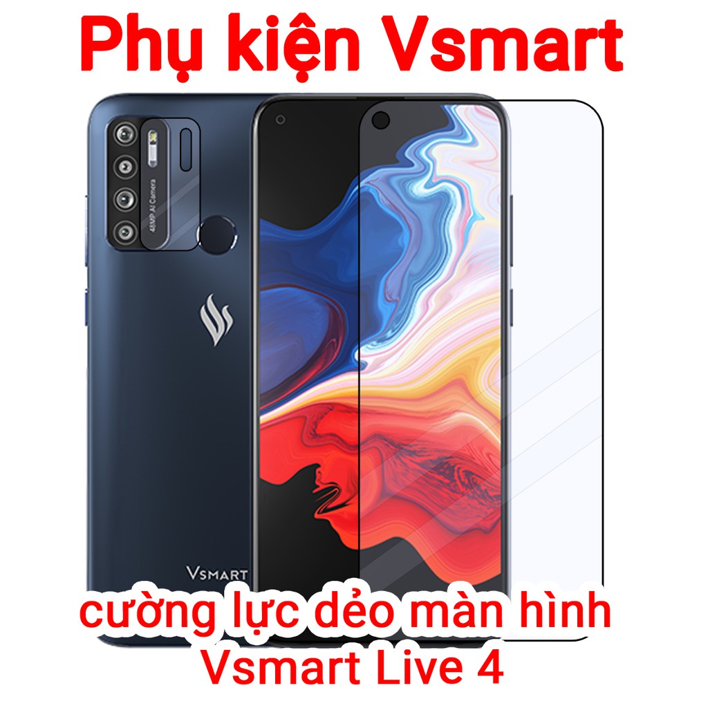 Cường lực Nano Vsmart Live 4, Không sứt mẻ, siêu bền