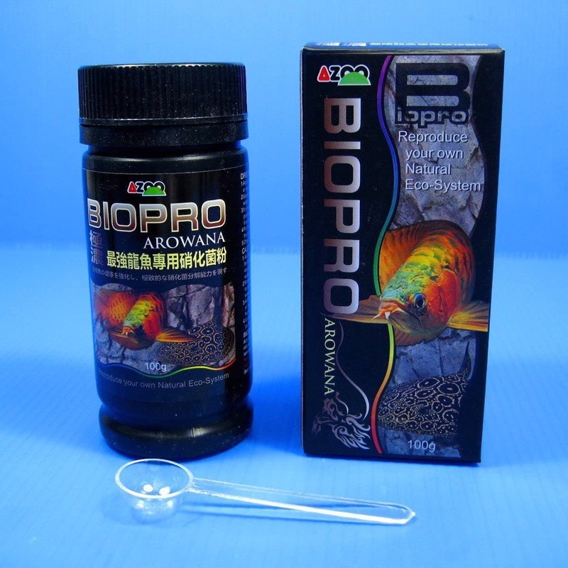 VI SINH BỘT CHO CÁ RỒNG AZOO BIOPRO AROWANA (100gram)